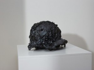 Karl Karner - Grünwachs ein - Kopf aus Performance - Skulptur - 2012